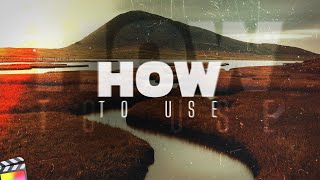 First Look at Film Graphics Effects for Final Cut Pro screenshot 2