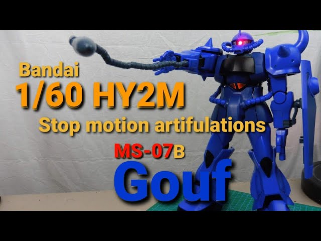 HY2M 1/60 MS-07 GOUF GLORIOUS SERIES LIMITED ARTICULATION