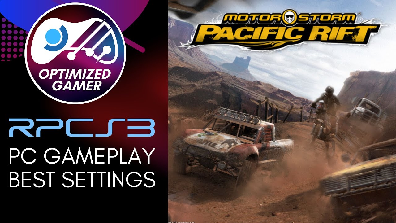 (PC) MotorStorm Pacific Rift RPCS3 4K Gameplay Optimized Settings