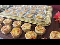 Quiche de Queijo e Presunto Para Festa! Salgado Fácil e Prático | Os Segredos dessa Produção!