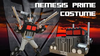 Nemesis Prime Cardboard Costume - Transformers Movie