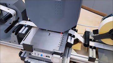 MicroPOISE Mk2 Auto Roll Label feeder