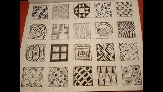 1001 Easy tangle patterns #197