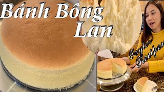Bánh Bông Lan Mềm Nhẹ Xốp Đẹp Ngon Trên Cả Tuyệt Vời - Sponge Cake - Taylor Recipes - Cuộc Sống Mỹ