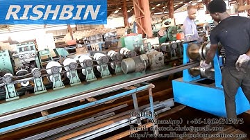Automatic Steel Purlin Roll Forming Machine with PLC Control System