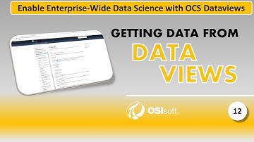 Data science with OCS Dataviews - Getting data from data views