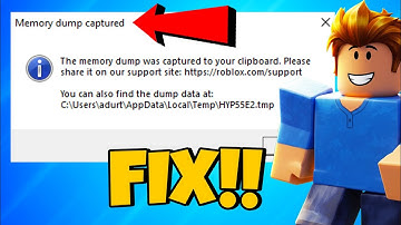 How To Fix Roblox Memory Dump Error in 2025 | Easy Guides