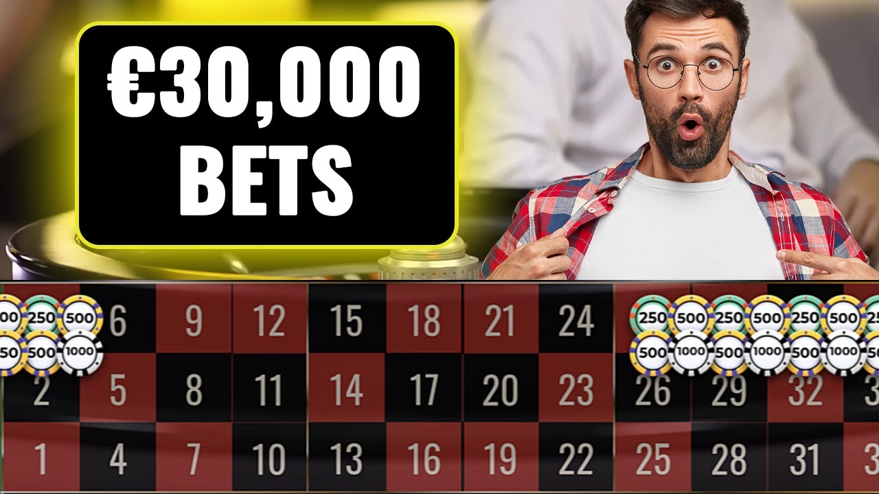 SPEED ROULETTE – €400,000 BALANCE – €30,000 BETS ON HIGH RED NUMBERS!