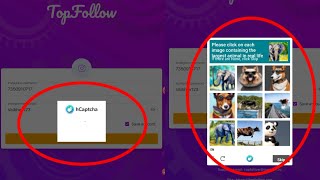 TopFollow App hCaptcha Problem Solve | How to Complete hCaptcha In TopFollow App screenshot 1