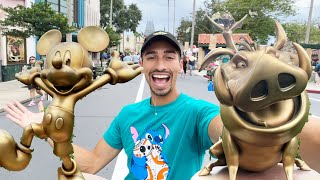 ALL DISNEY FAB 50 CHARACTER SCULPTURES & Where To Find Them | Walt Disney World's 50th Anniversary