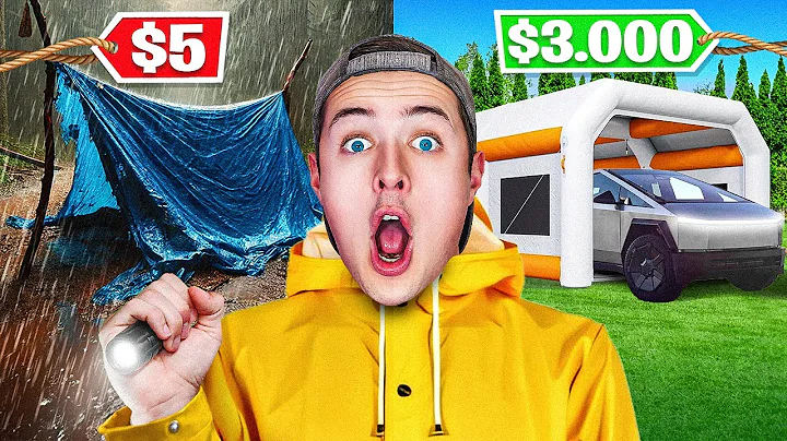 CHEAP vs EXPENSIVE Camping Challenge