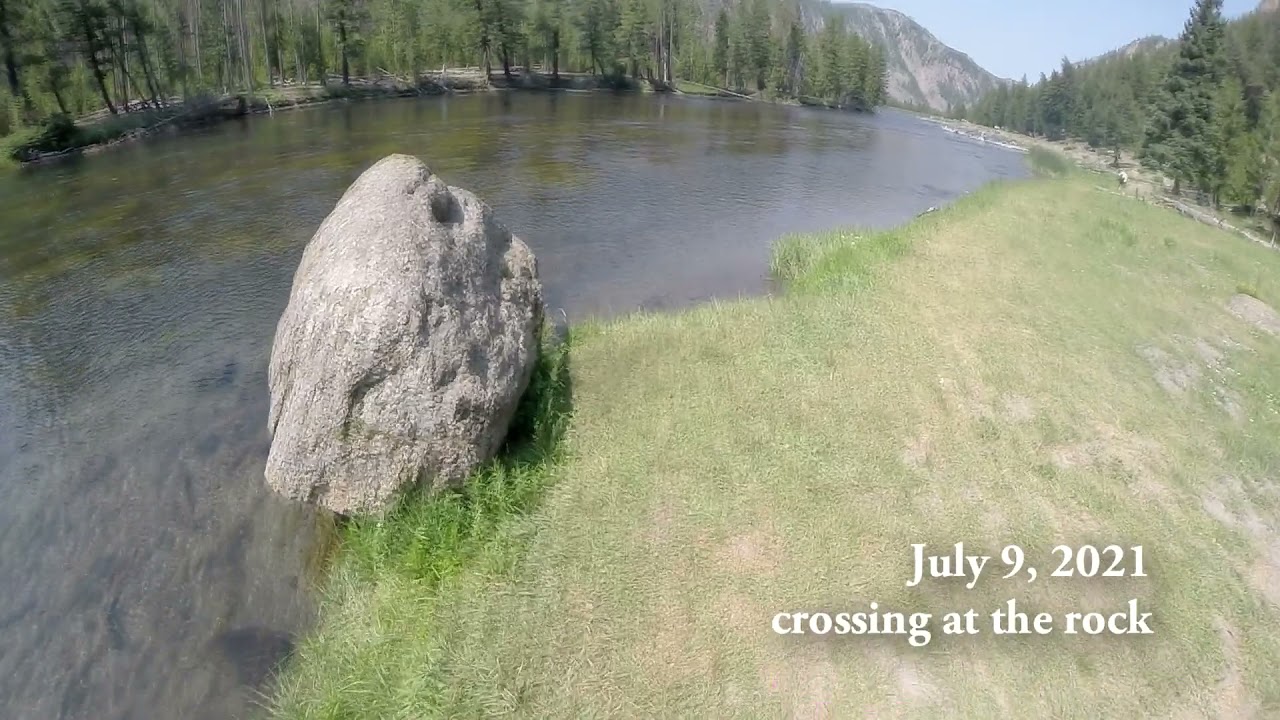 Forrest Fenn Treasure: Crossing the Madison River at Nine Mile Hole