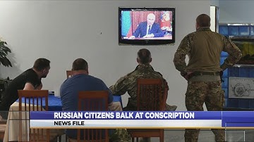 Russian citizens balk at conscription