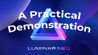 Using the Essentials in Luminar Neo to Edit a Lighthouse Photo screenshot 4
