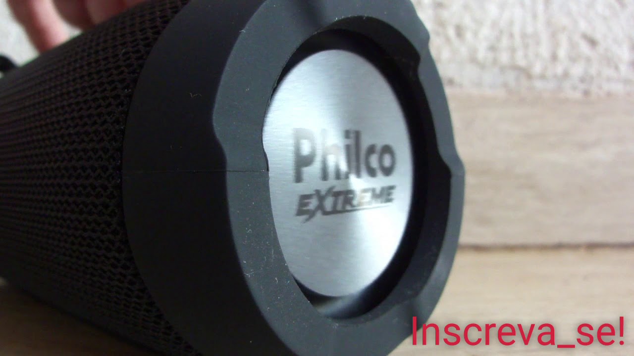Caixa De Som Speaker Philco Pbs16bt Extreme 20w Rms Philco Pbs16bt Bass Test Teste De Graves Youtube