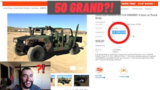 govplanet humvee auctions are out of control