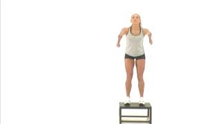 Box Jump down with Stabilization Transverse Plane
