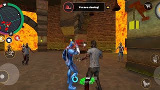 Laser Gles Vs Zombies Rope Hero Vice Town - Gameplay Walkthrough