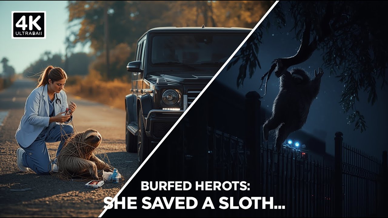 Медсестра спасла ленивца, застрявшего в колючей проволоке… А затем это спасло ей жизнь.