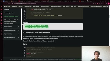 Java Overloading and Constructor part.1
