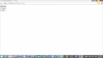 Output Cache or Page Level example in ASP.NET C#