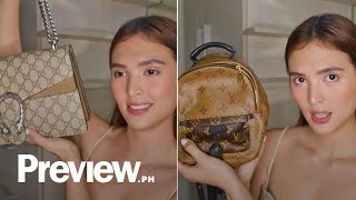 WATCH: Kathryn Bernardo shows designer bag collection