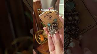Beautiful earings from Meesho 🎀 comment link ❤️#meesho #earrings #shorts #shortvideo #youtubeshorts