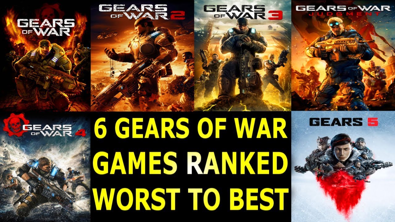 Ranking the Gears of War Games