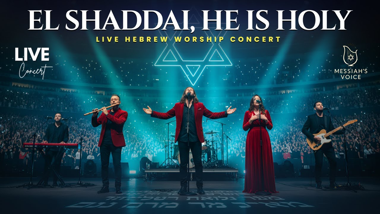 El Shaddai, He Is Holy – LIVE HEBREW WORSHIP Concert | Messianic Praise ...