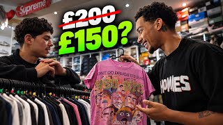 Haggling London Streetwear Resellers | DARNELL VLOGS