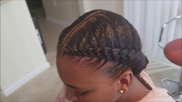 2 Feed in Braids Tutorial