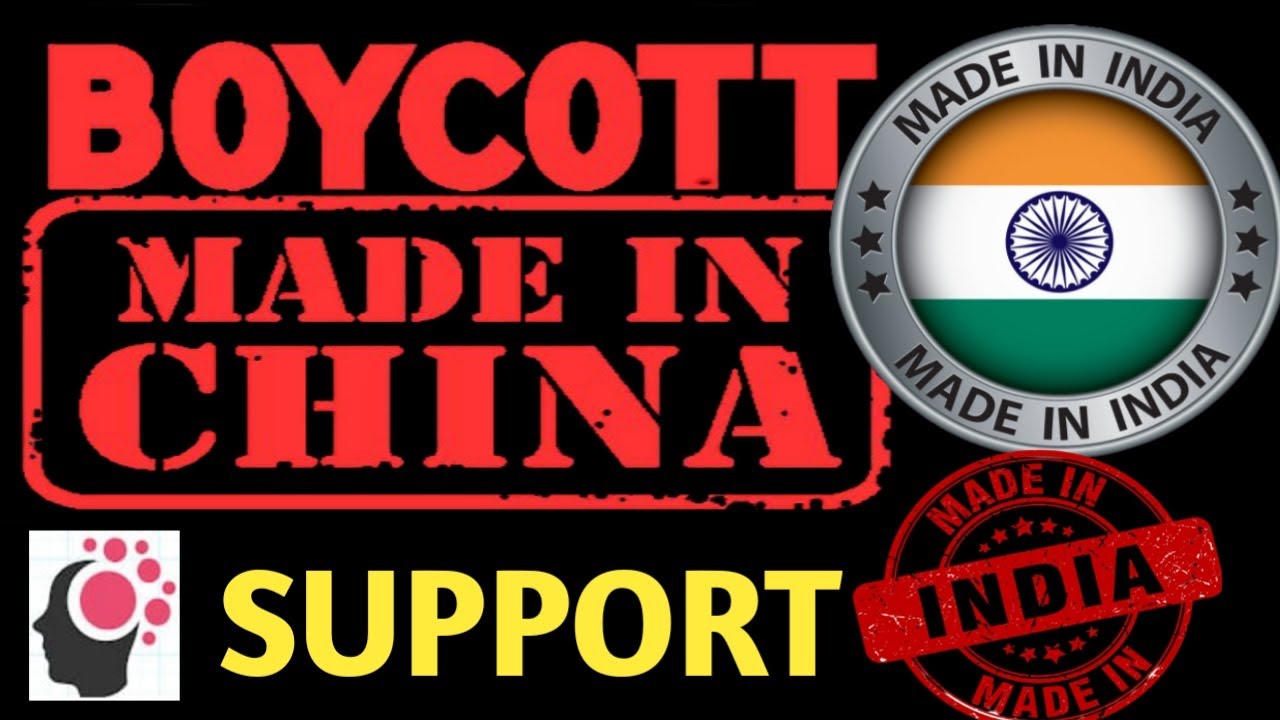 Boycott Chinese products | How To Boycott China? |MadeInIndia