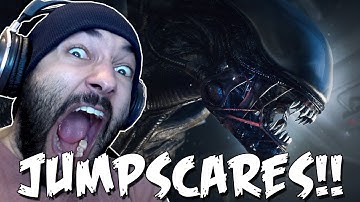 JUMPSCARE COMPILATION! ALIEN ISOLATION