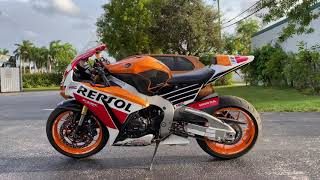 2015 HONDA CBR1000RR REPSOL SPECIAL EDITION #93 MARK MARQUEZ FOR SALE CLEAN FLORIDA MOTORCYCLE