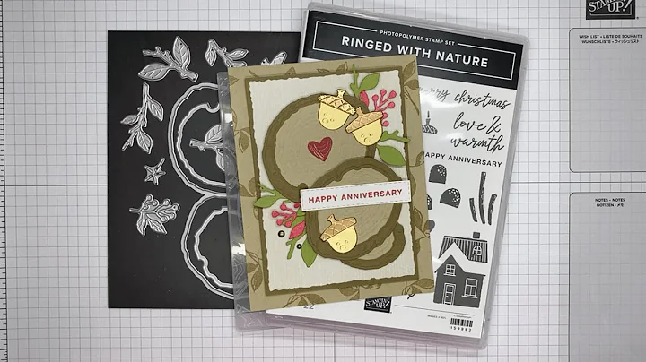 Stampin Up! Ringed With Nature Anniversary Card Tu...