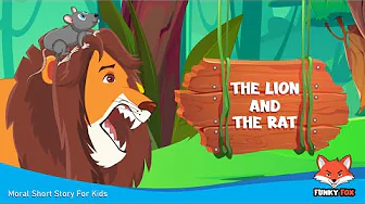 The Lion and the Mouse ๐ฆ | Moral Story for Kids | Classic Bedtime Fairy Tale | Funky Fox