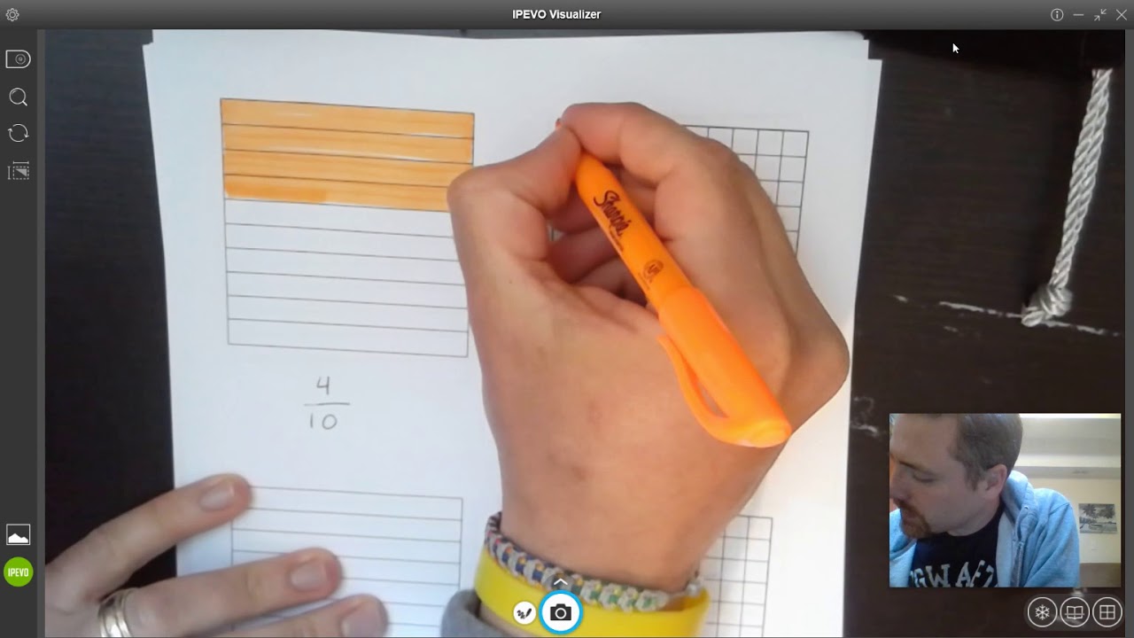 Equivalent Fractions with Denominators of 10 and 100 - YouTube