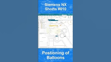 Siemens NX Shorts #010 - Postioning of Automatic Balloons