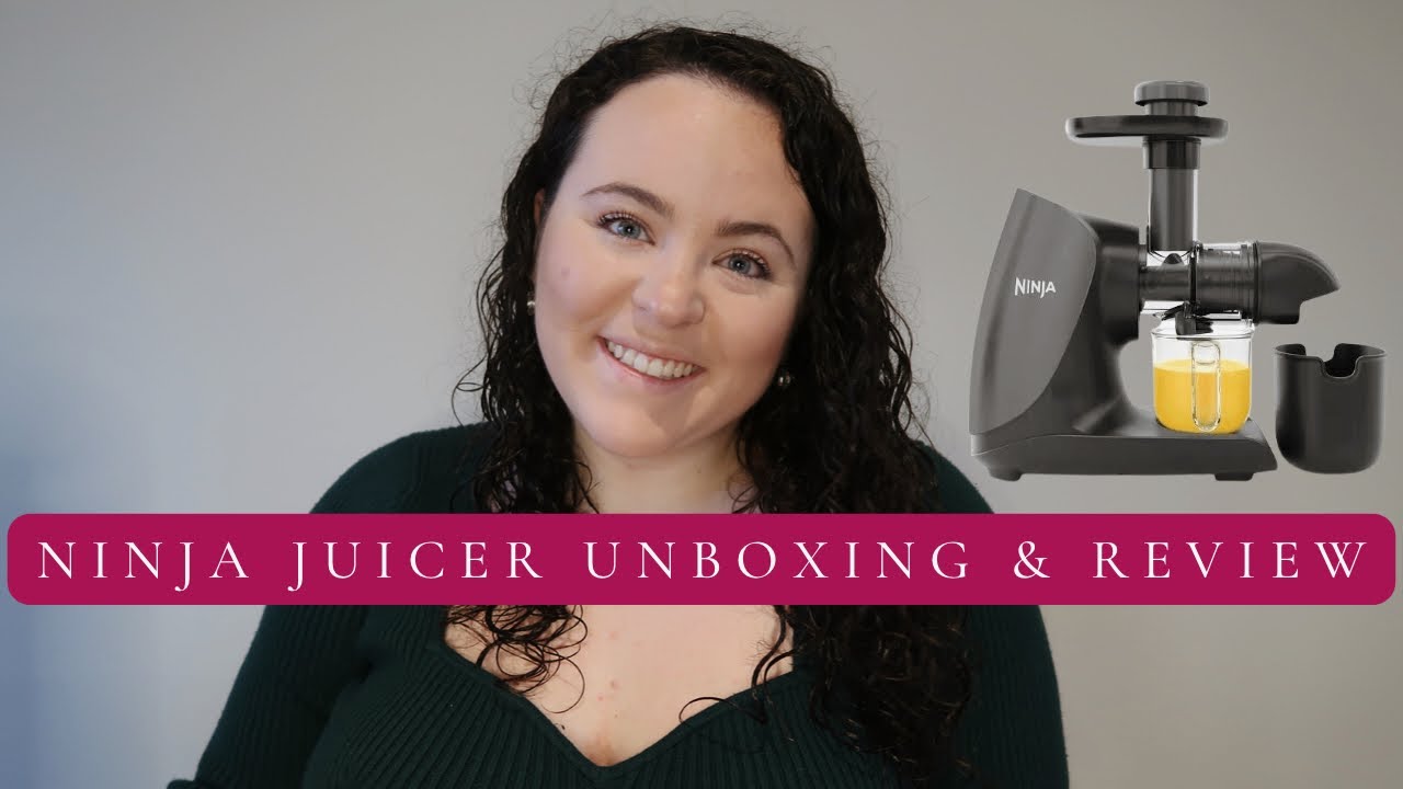 Ninja Cold Press Juicer Pro Unboxing & First Test 