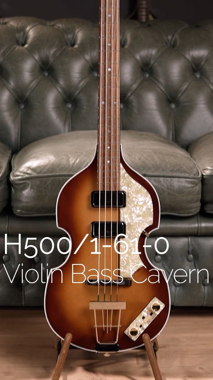 The original Höfner '61 Cavern Bass made in Germany! - YouTube