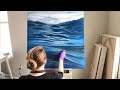 Oil Painting Tutorial - How to Paint Realistic Ocean Waves