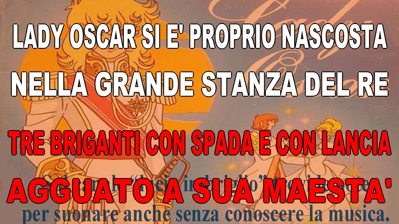 Lady Oscar -  karaoke cantafacile