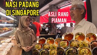 WISATA KULINER SUMATRA BARAT❗️MAKAN NASI PADANG PALING ENAK DAN RAMAI DI SINGAPURA ASLI MINANG