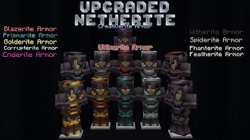 Upgraded Netherite Armor | Mod Showcase