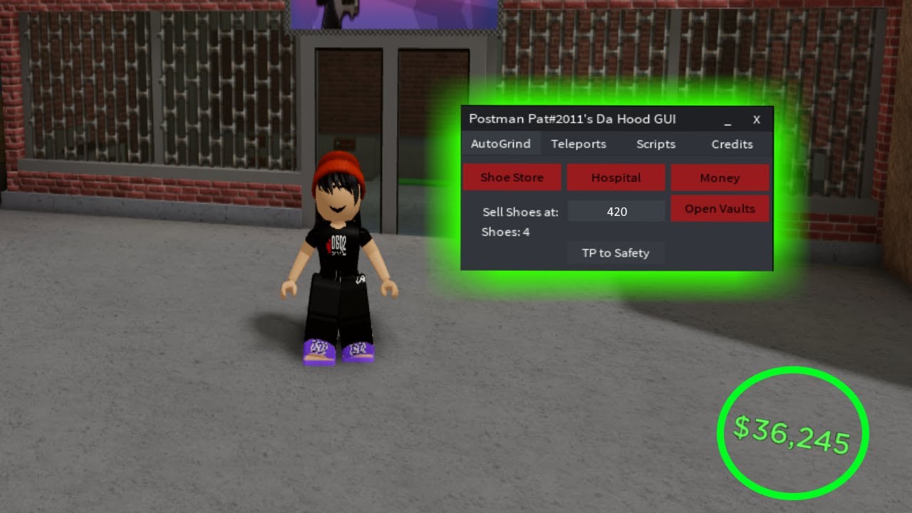 roblox da hood script mobile