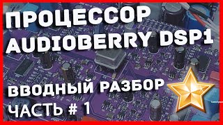 Процессор Audioberry DSP1 обзор, идеология: часть 1