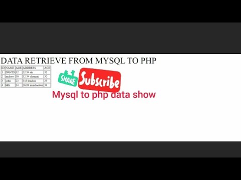 showing data on website.... Php data retrieved from database with solution error resource id #4
