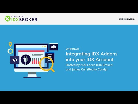 Integrating IDX Addons into your IDX Account