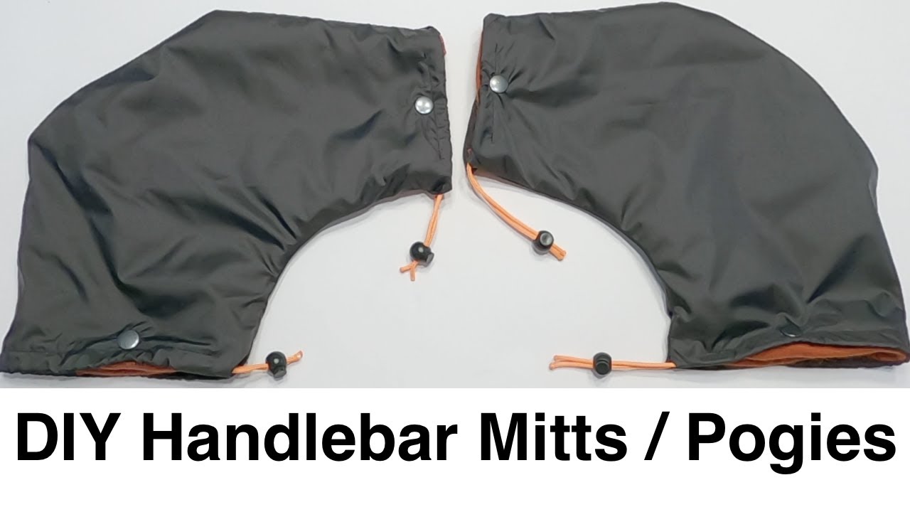 DIY Handlebar Mitts or Pogies for the Trek 1120