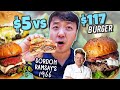 $5 vs. $117 BURGER! GORDON RAMSAY BURGER REVIEW in Seoul South Korea